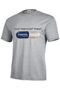 Stressed, funny, Tired? Depressed? Angry? Fukitol Gray Adult Sizes S-5XL Unisex