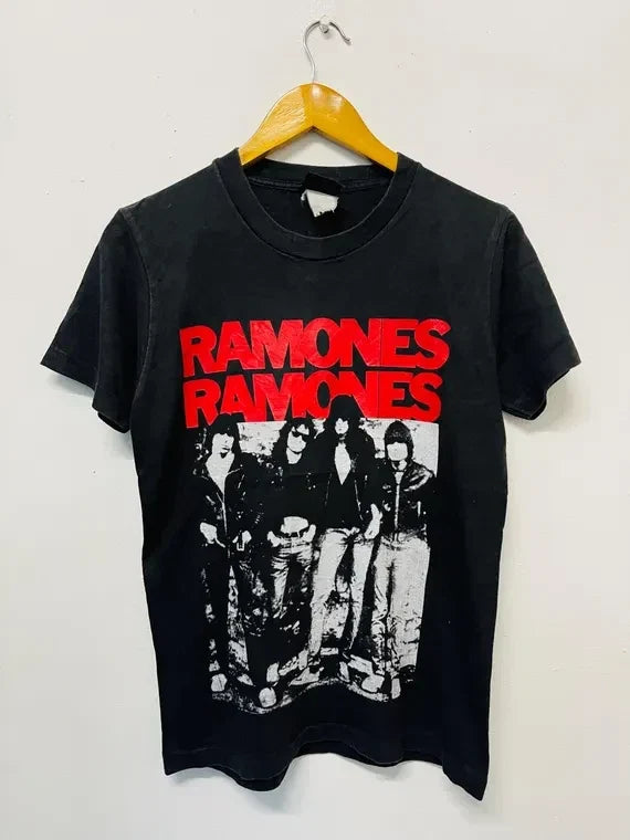 Vintage Y2K Ramones Band American Music American Punk Rock S-5XL Unisex