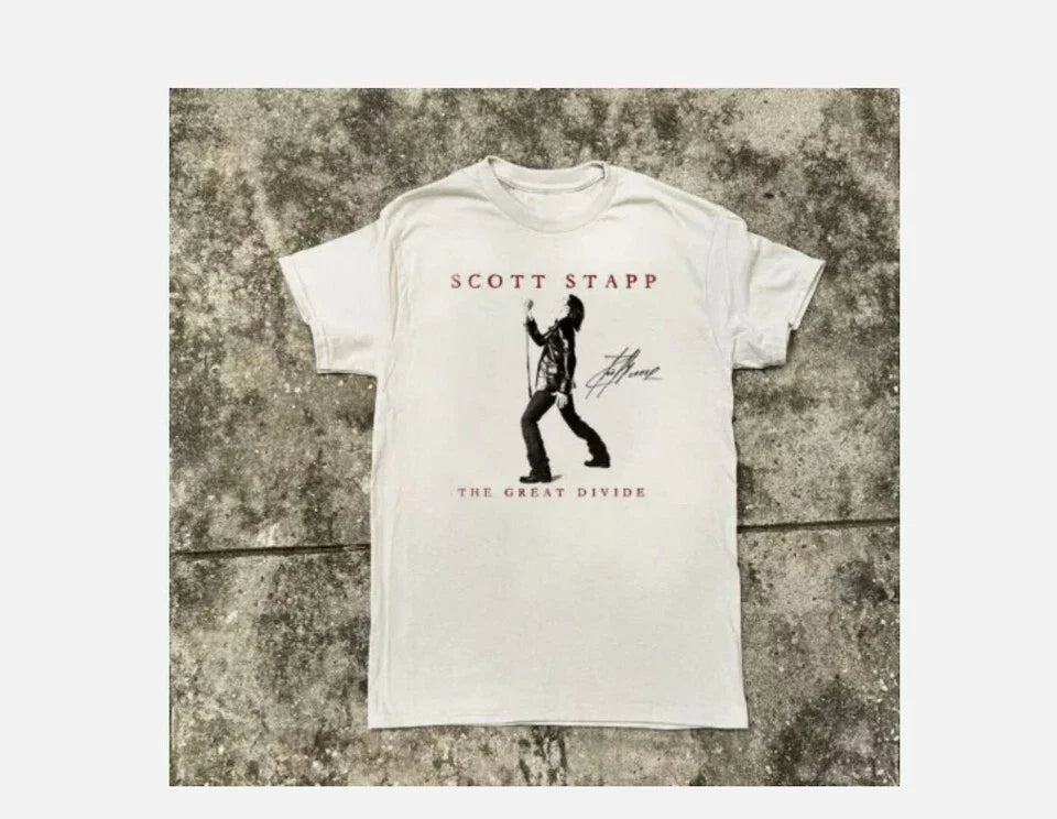 Scott Stapp The Great Divide Album Creed Band Unisex White Unisex