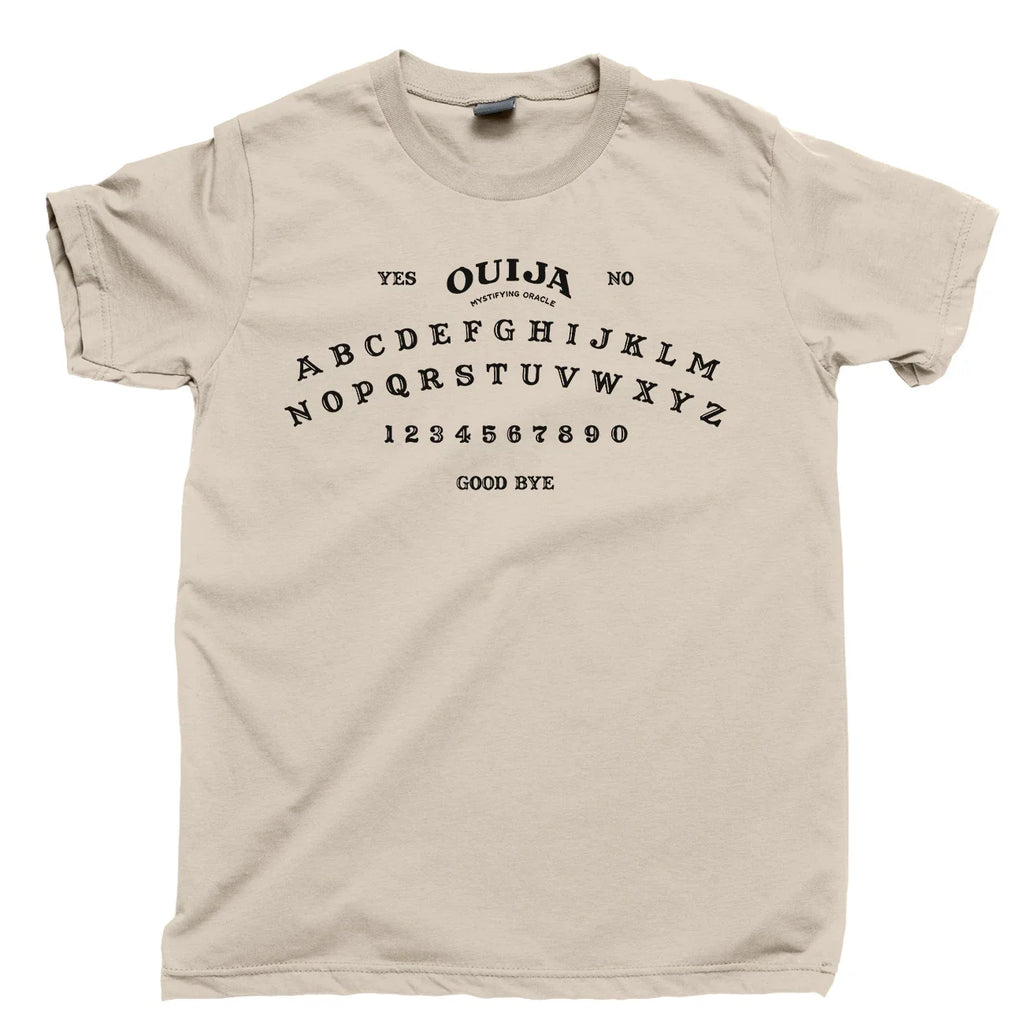 OUIJA BOARD T Shirt Talking Spirit Board Planchette Mystifying Oracle Seance Tee Unisex