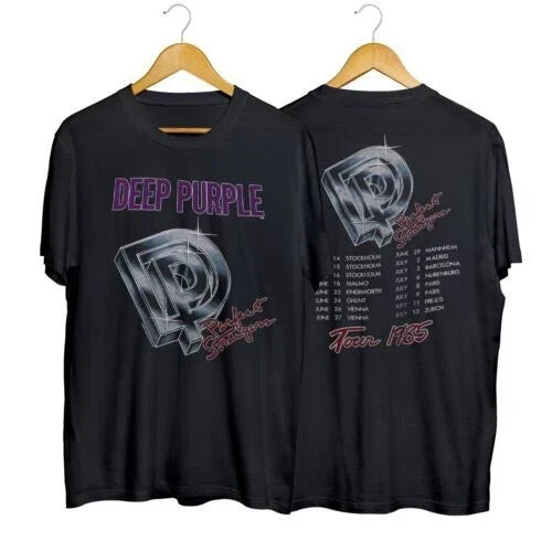 1985 Deep Purple Perfect Strangers European Tour Unisex Cotton Unisex