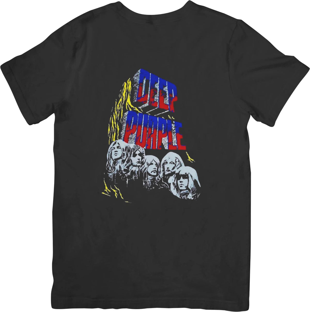 Deep Purple Collection Vintage Retro Fit for Men & Women Quality Cotton s Unisex