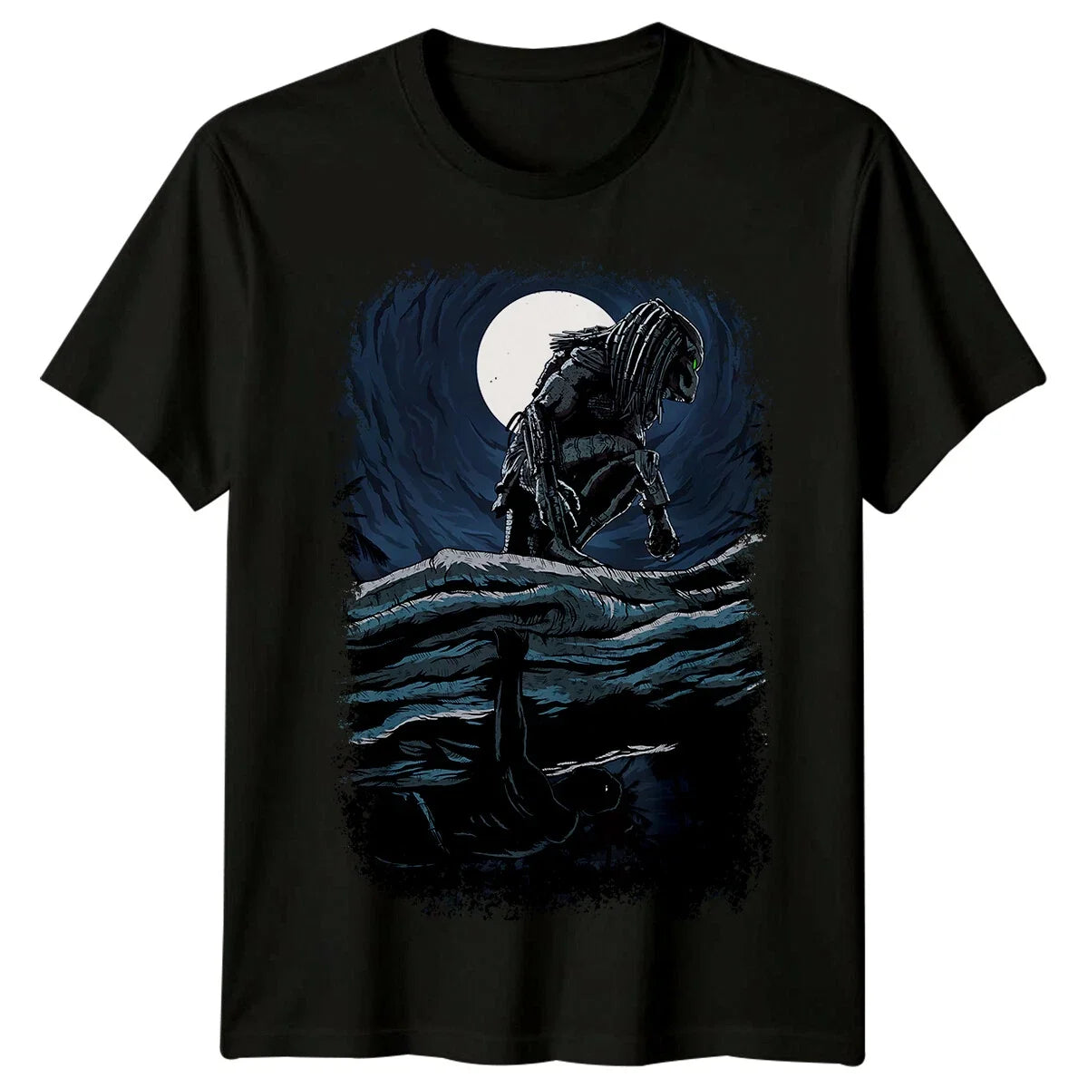 Predator (1987) Movie Poster Inspired Retro Tee Unisex Unisex