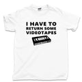 Return Some Videotapes T Shirt American Psycho Murders Executions 1980s VHS Tee Unisex