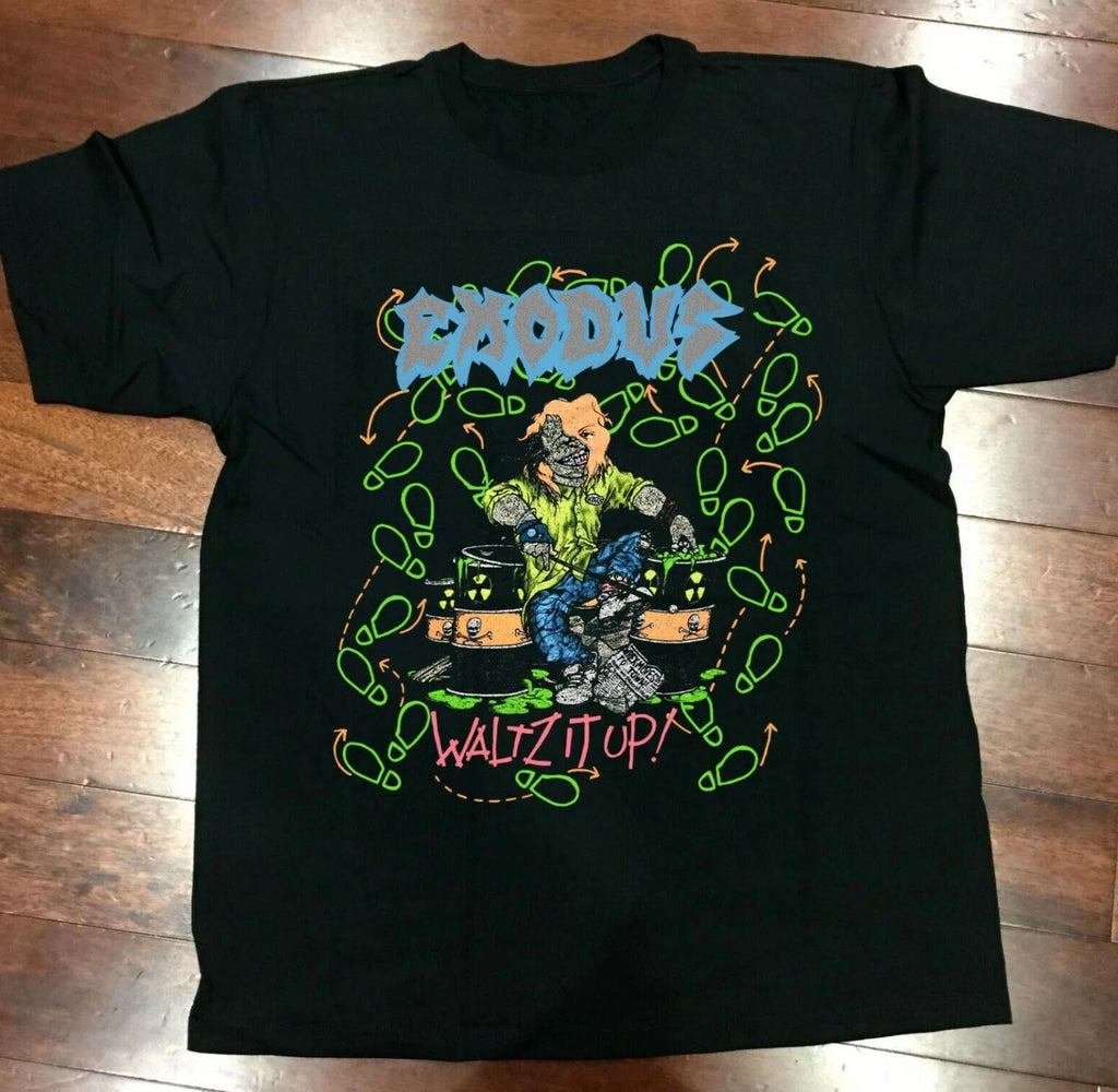 Exodus 1989 Toxic Waltz It Up Fabulo Cotton Black Men S-M-5XL Unisex