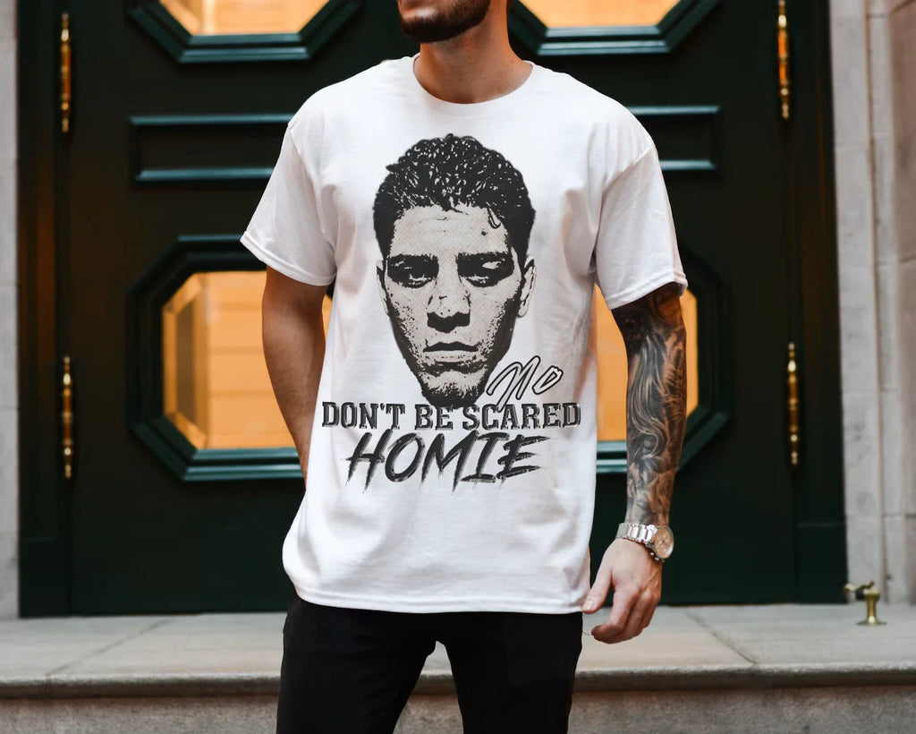 Nick Diaz bootleg Don't be scared homie Unisex Heavyweight Cotton MMA Unisex