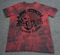 Affliction American Customs Shirt Mens M Red Skull Bones Native American Gothic Unisex