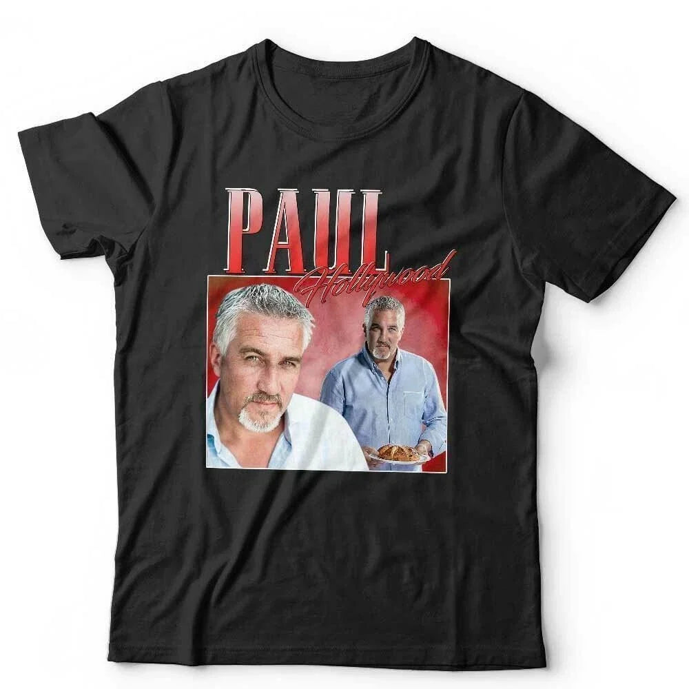 Paul Hollywood Tshirt Appreciation Unisex Homage Throwback Chef Cooking Gift Unisex