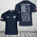 Custom Name US Coast Guard Veteran 3D Unisex