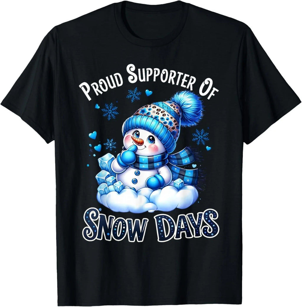 Proud Supporter of Snow Days Funny Teacher Crew Gift Unisex Unisex