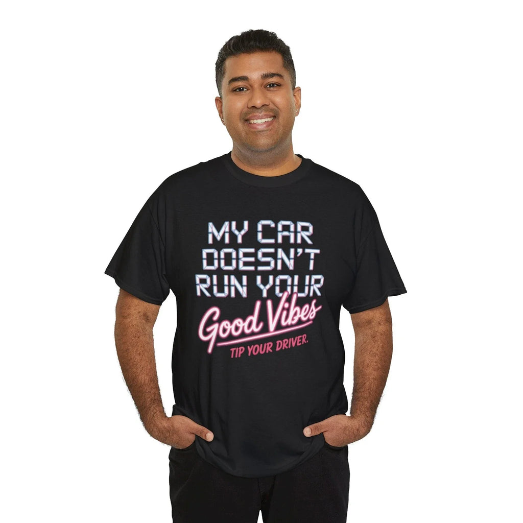 Funny DoorDash T Shirt Delivery Driver Tip Gas Money Car Mileage Humor Tee Unisex