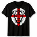 England Lion Unisex T Shirt England Flag Football Tee Graphic Top Unisex