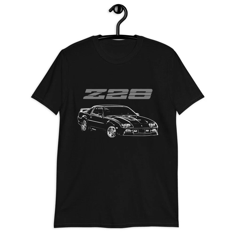 1990 - 1992 Camaro Z28 3rd Generation Chevy Gift Short-Sleeve Unisex Unisex
