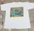 Vintage Stonehenge Graphic White Artistic Souvenir Tee size medium Unisex