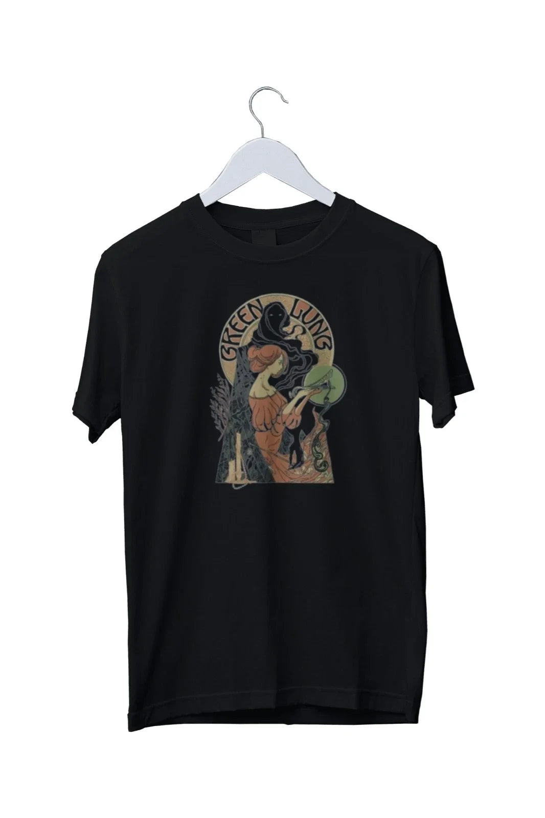Vtg GREEN LUNG Band OCEANS OF TIME Graphic Mens S M L XL 2 3 4 XL Unisex