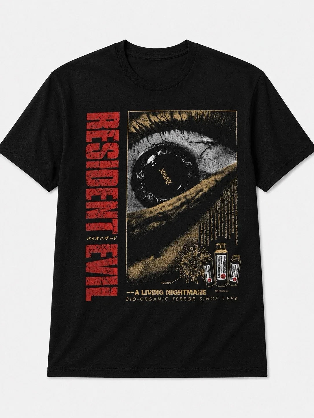 Resident Evil Vintage Horror Graphic | Biohazard Inspired Unisex