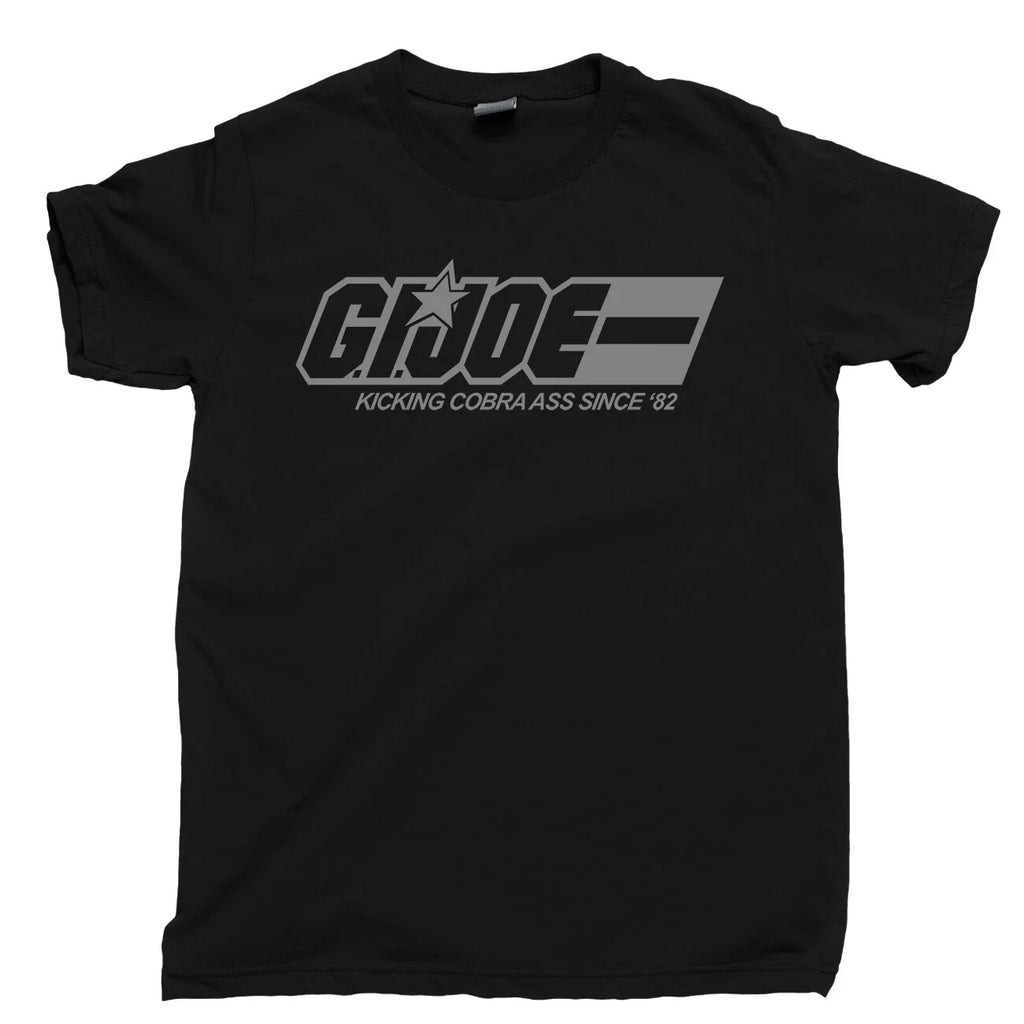 GI Joe T Shirt 1980s Action Figure 3.75 Lot Vehicle Part Movie Comic Cartoon Tee Unisex