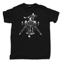 Johnny Lawrence Cobra Kai Skeleton Costume T Shirt Sweep The Leg Karate Kid Tee Unisex