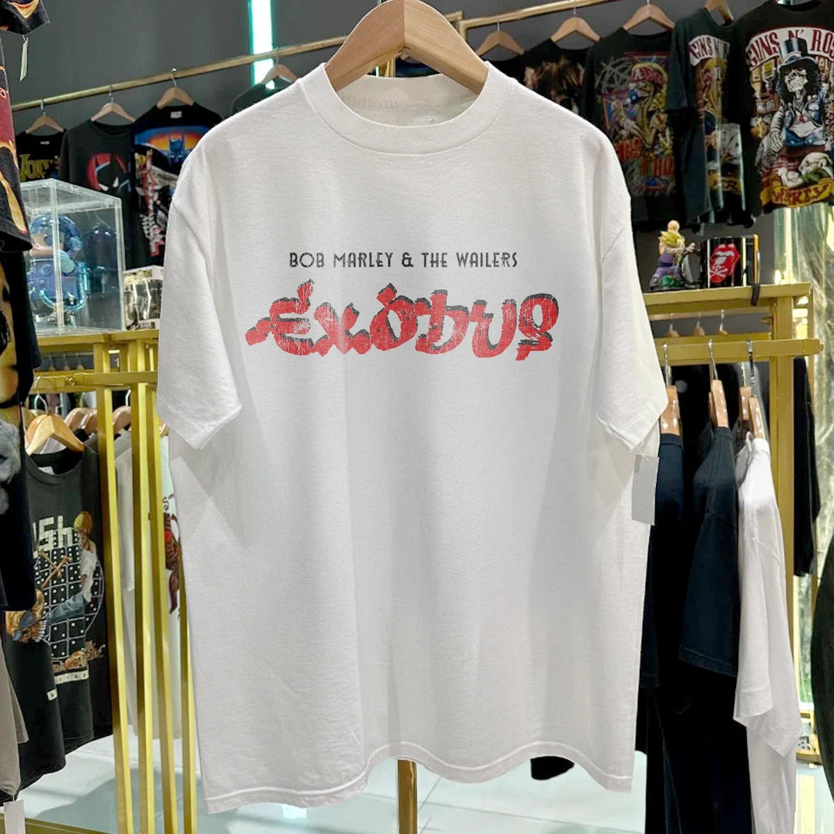 70s Exodus Bob Marley And The Wailers Classic White S Unisex