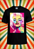 Marilyn Monroe Pop Singer Actress Men Women Vest Tank Top Unisex T Shirt 2276 Unisex