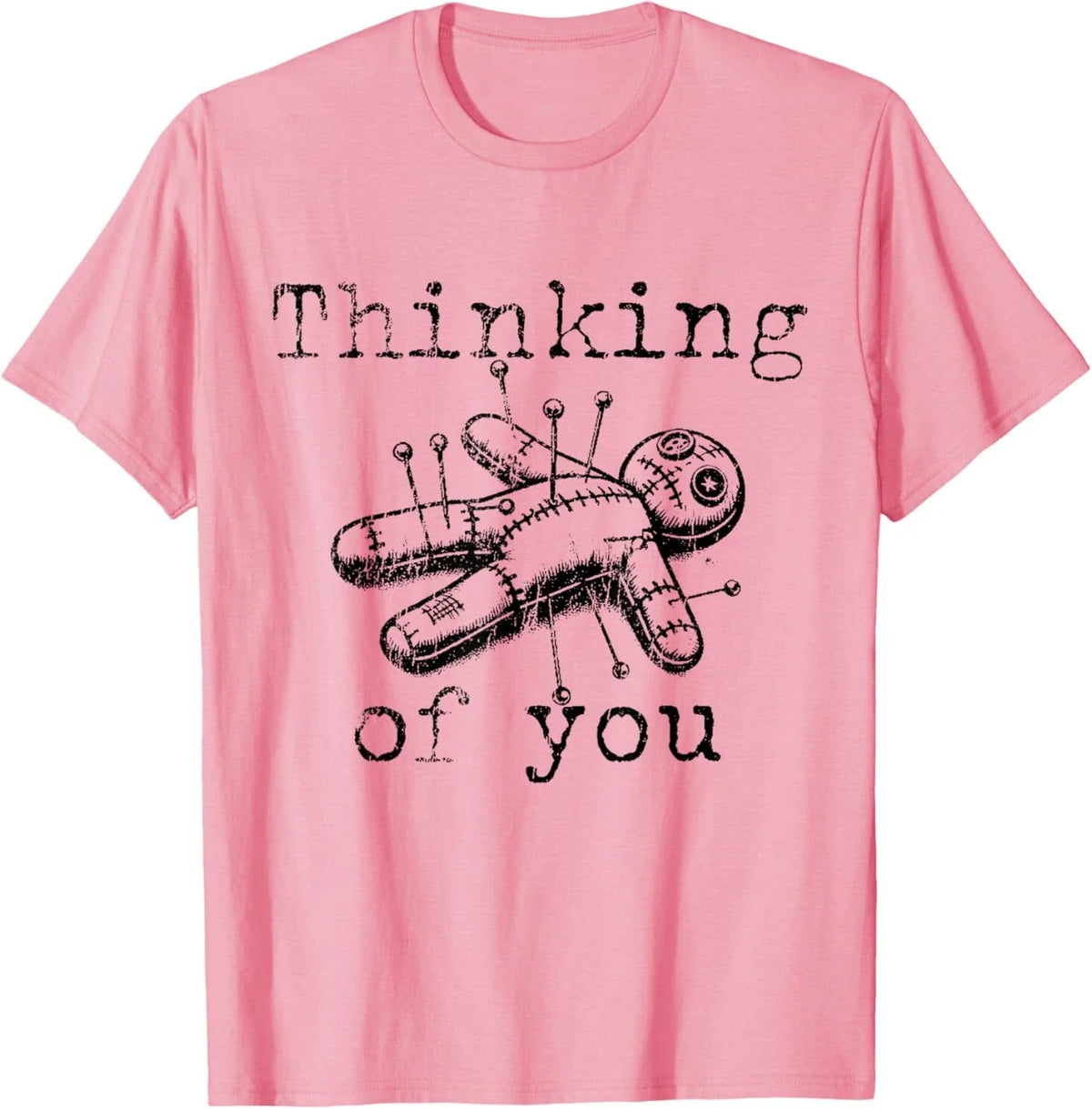 Thinking Of You Funny Vintage Voodoo Doll Unisex