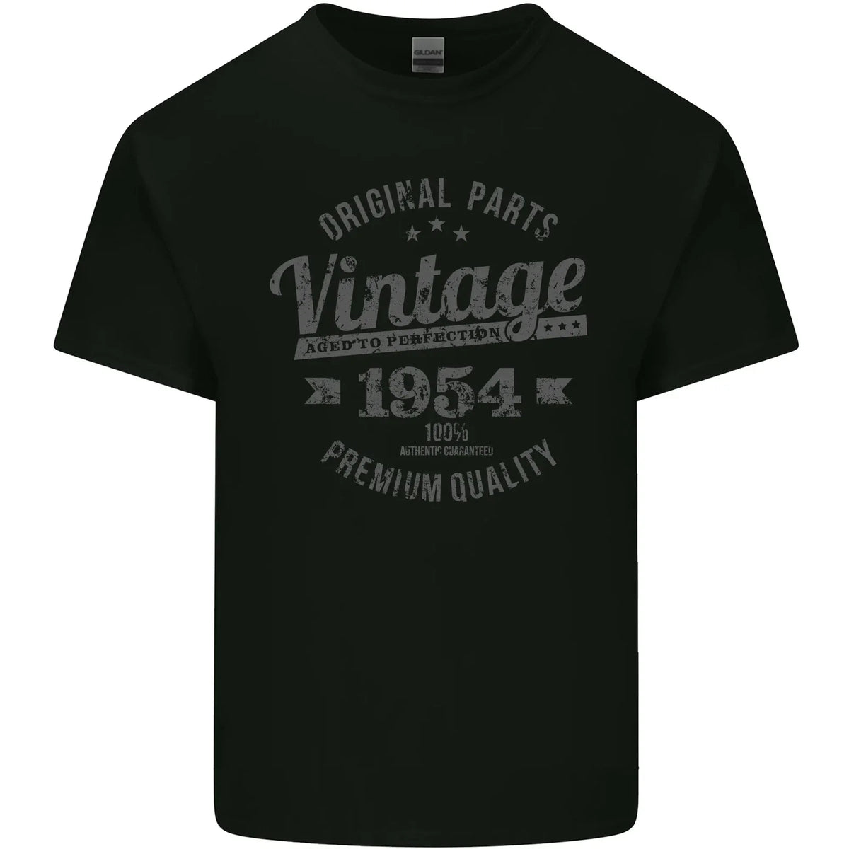Vintage Year 72nd Birthday 1954 Mens Cotton Tee Top Unisex