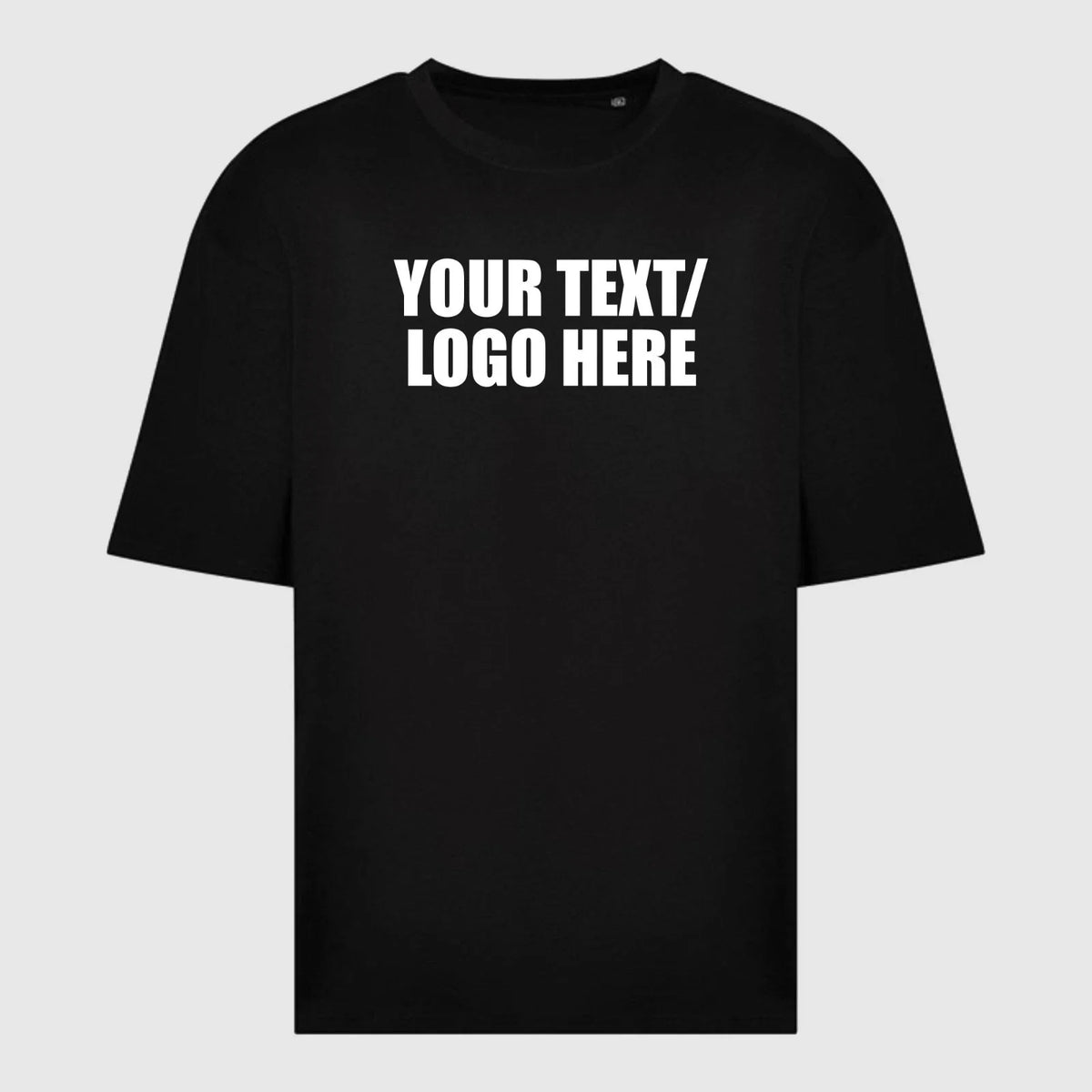 Personalised AWDis Unisex Oversize 100 Custom Your Text Printed Tee Top Unisex