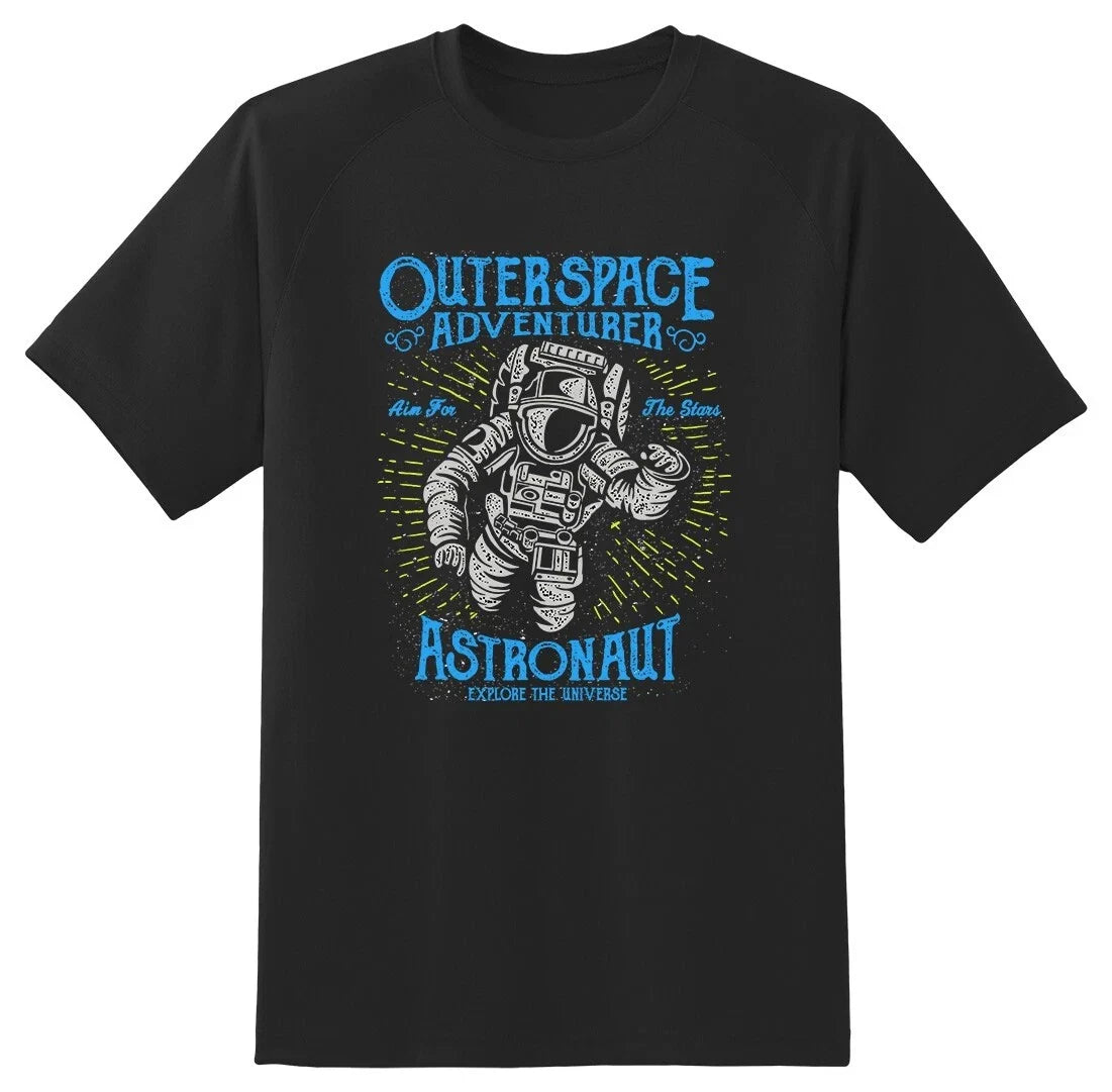 Astronaut 2 Shirt Black or White Tee Unisex