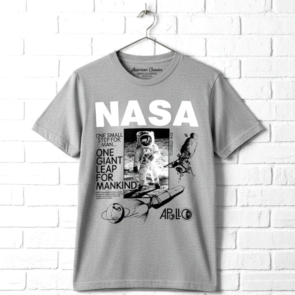 NASA Apollo 11 Moon Landing Men's T Shirt Unisex