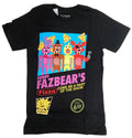 Five Nights at Freddy's Retro Men's Black New Unisex