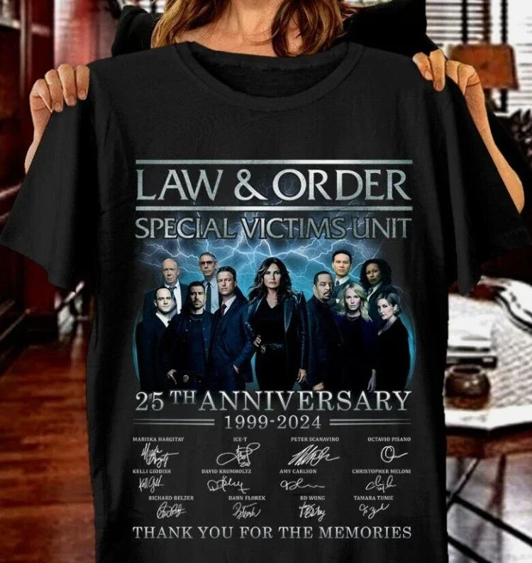 Law & Order Special 25Th Anniversary 2024 Shirt Unisex