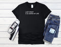 Last Night a DJ Saved Men Women Jute Bag Unisex Baseball T Shirt Top 3410 Unisex