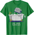 Live Laugh Toaster Bath Unisex