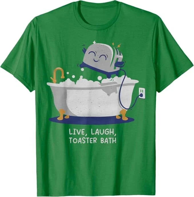 Live Laugh Toaster Bath Unisex