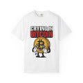 Crying in Bitcoin | Crypto Meme Tee, Bitcoin Cartoon Unisex