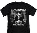 Government Warning Gothic Deathrock Goth Post Punk Music Unisex Tee Unisex