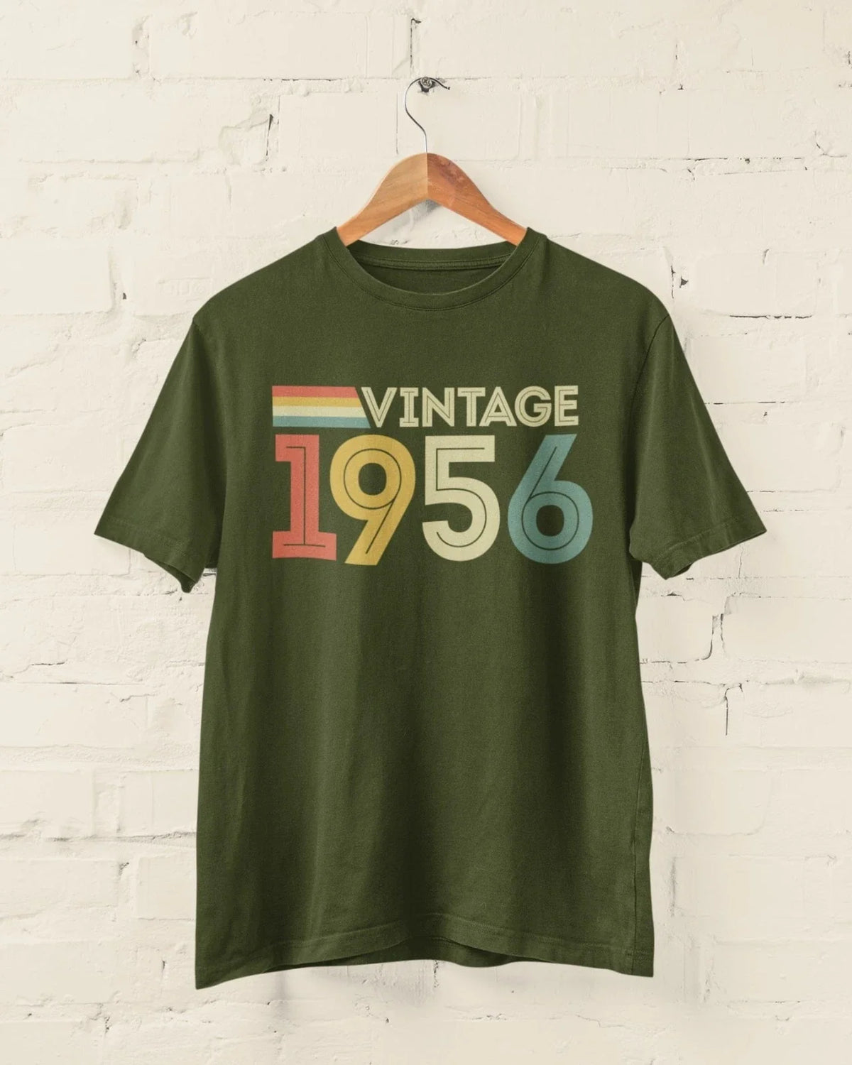 Vintage 1956 T Shirt 70th Birthday 2026 Retro 70 Years Old Gift Tee Unisex Unisex