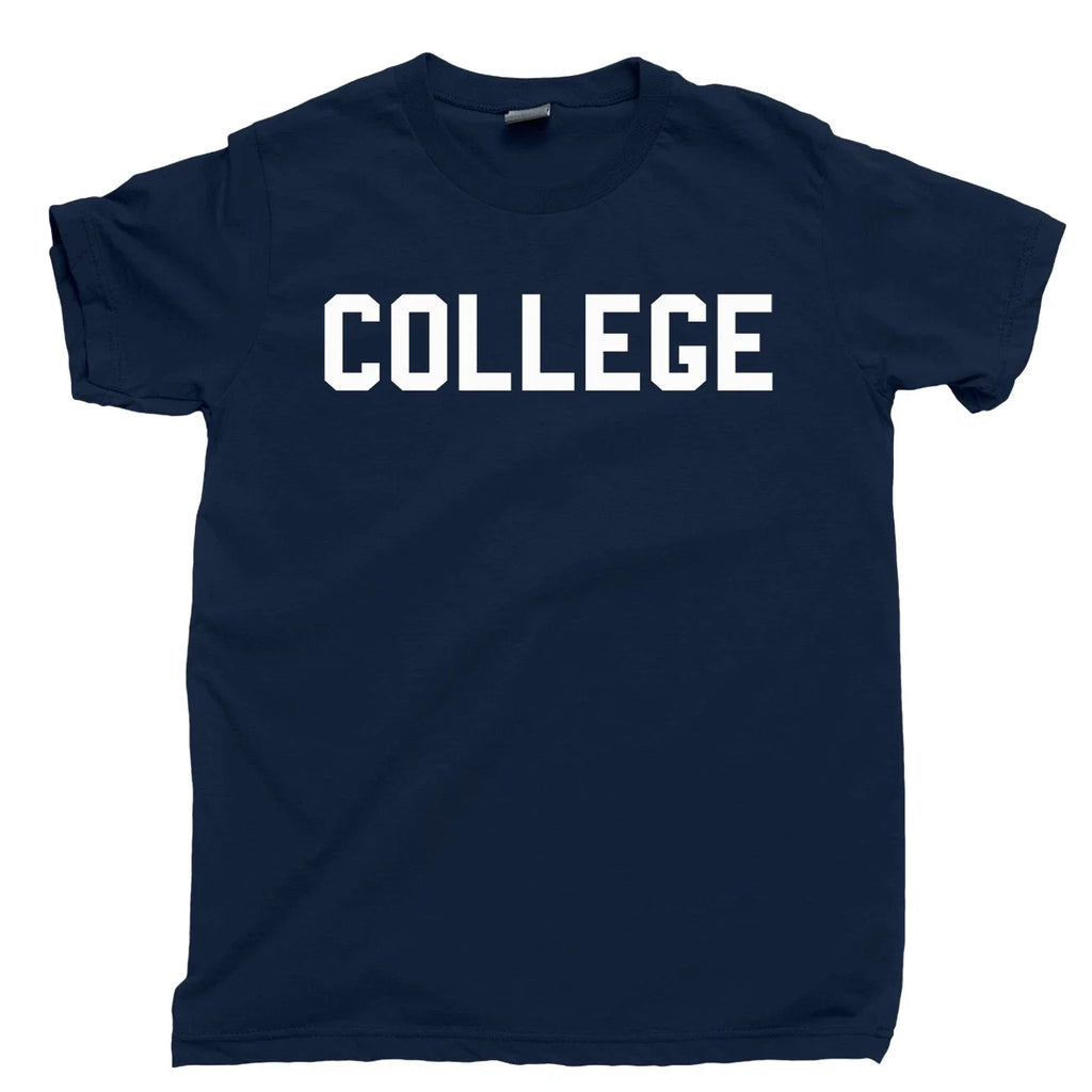 College T Shirt John Belushi Animal House Fraternity Frat Party Spring Break Tee Unisex