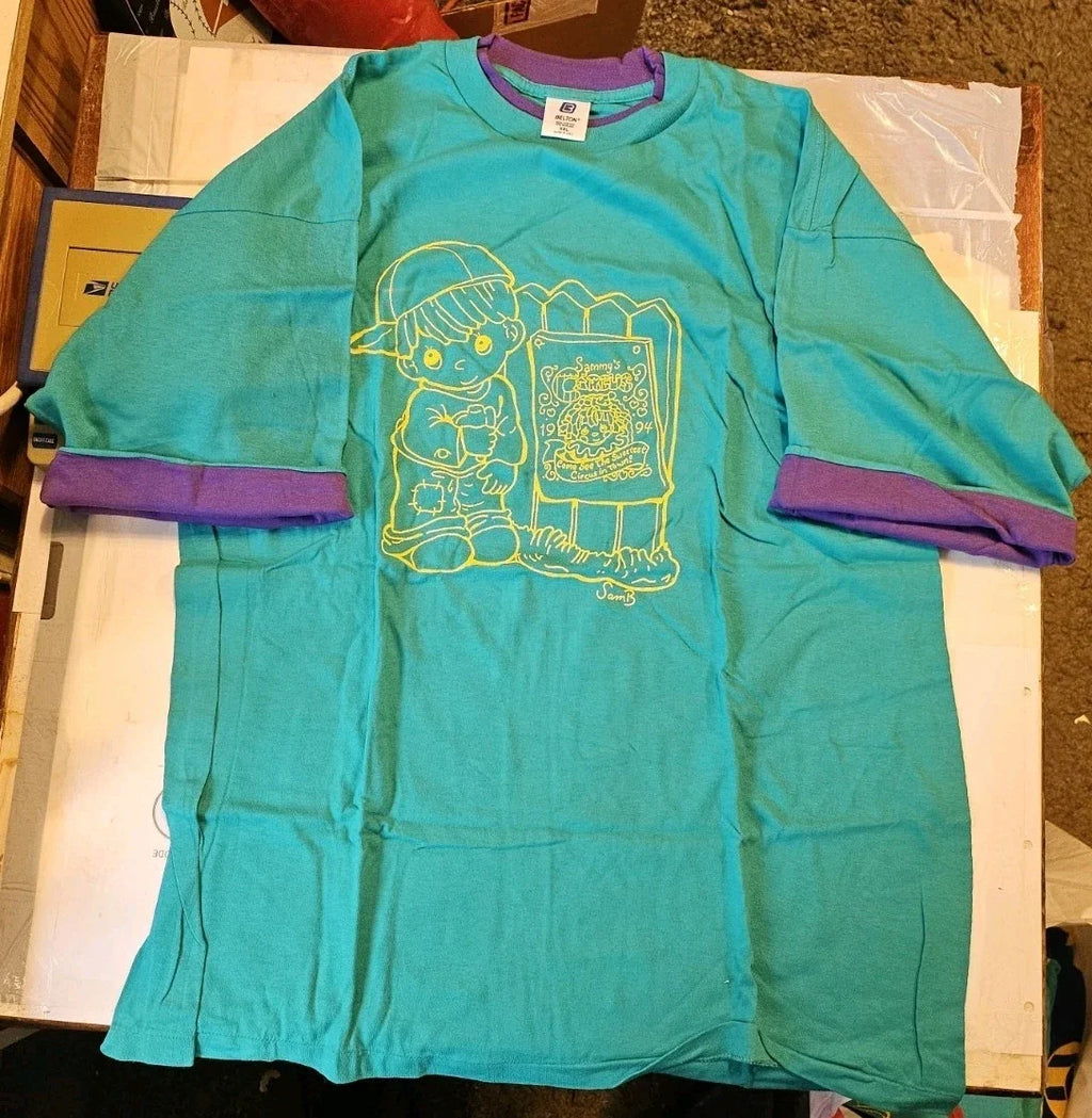 PRECIOUS MOMENTS DOUBLE SIDED TWO TONE "SAMMY'S CIRCUS" 2XL Unisex