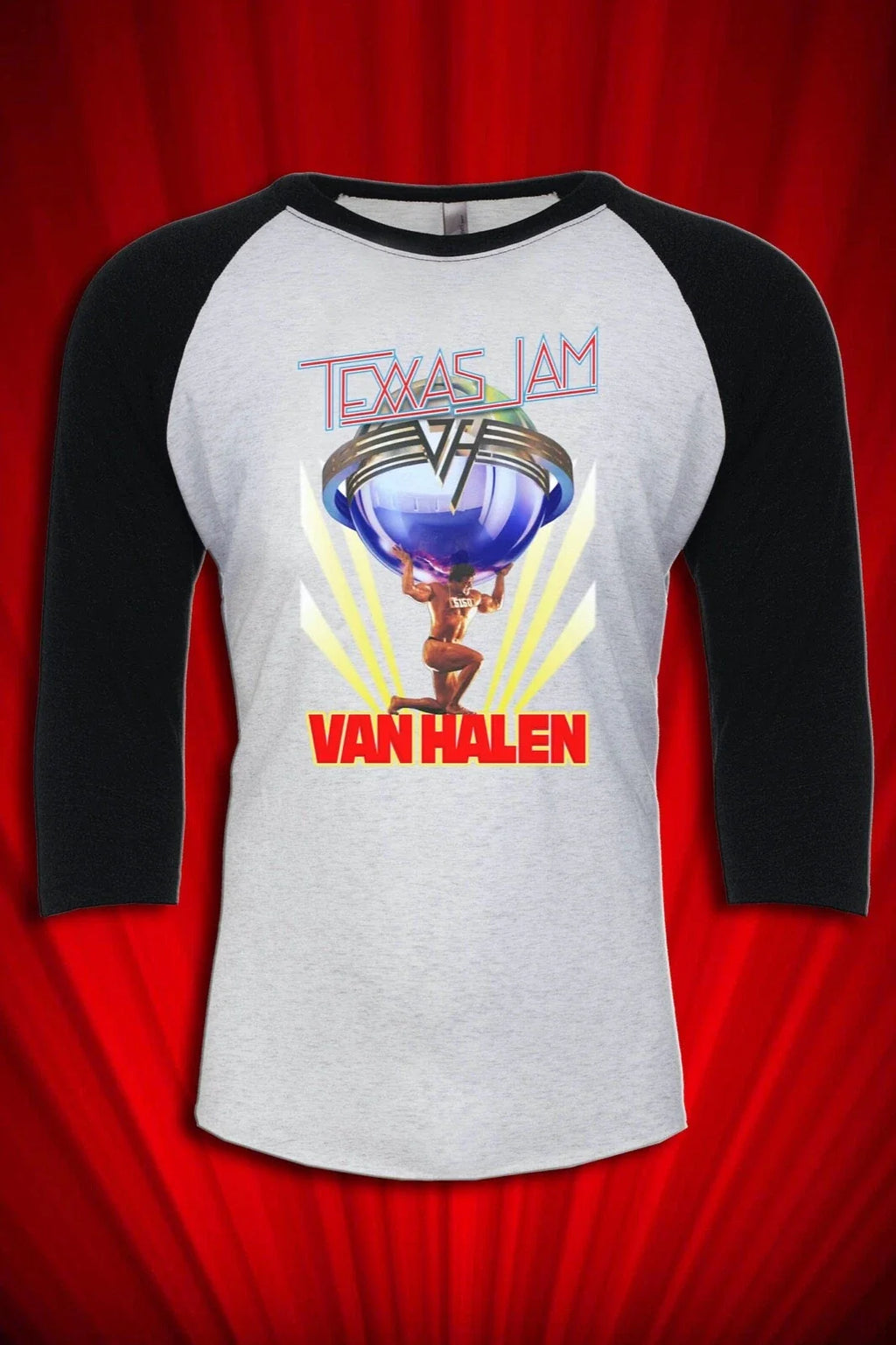 Texxas Jam 1986 Vintage Tour Jersey Loverboy Dio Unisex
