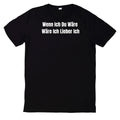 If I Were You, I'd Rather Be Me Print Cotton Unisex