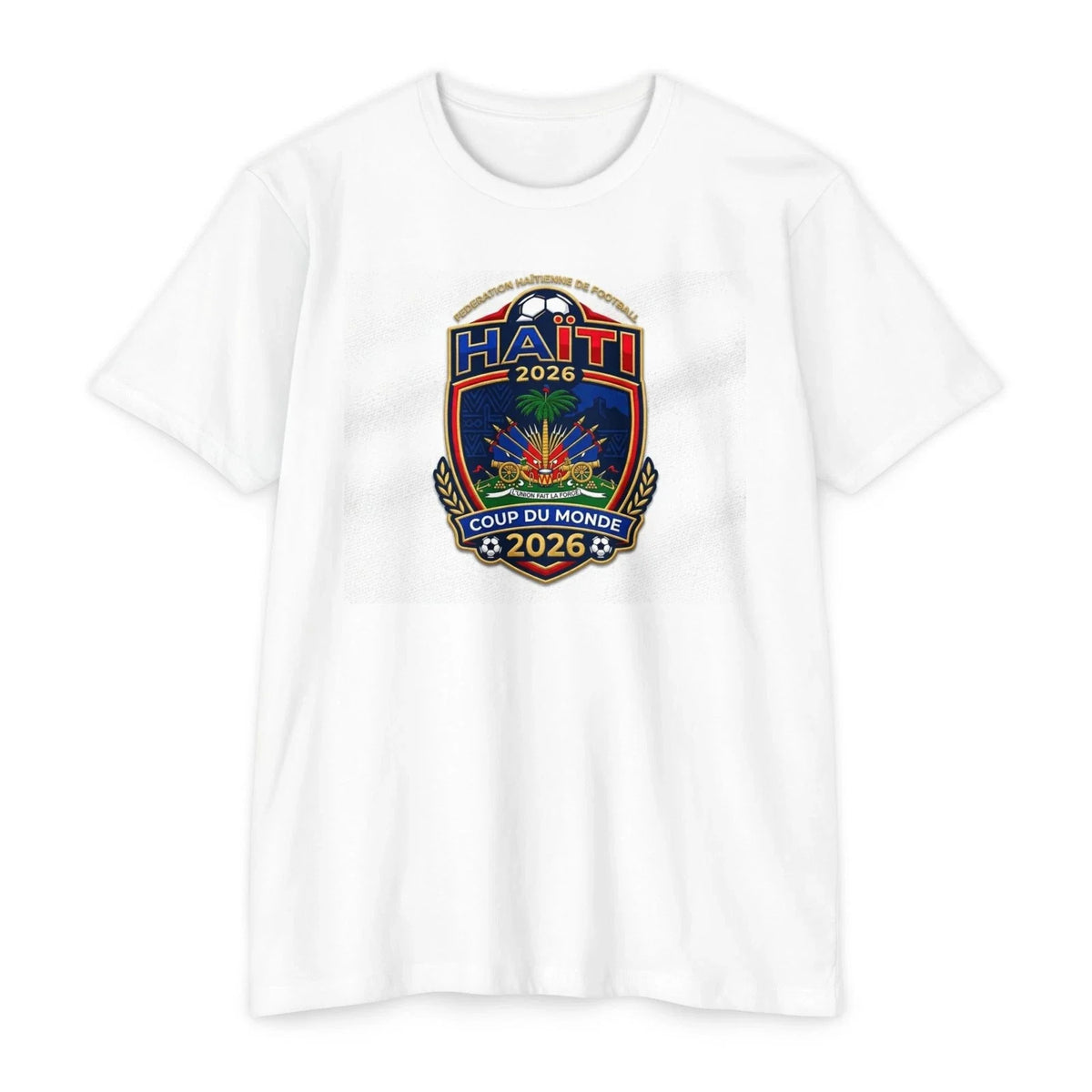 Haiti 2026 Crest | Coup du Monde Soccer Badge Unisex