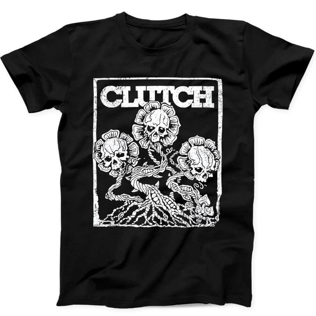 Clutch Stoner Alternative Rock Metal Retro Music Gift Black Tee T Shirt 448 Unisex