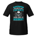 Funny Electrician Shirt Gifts For Electrician Be Nice To Me Black Tee Shirts