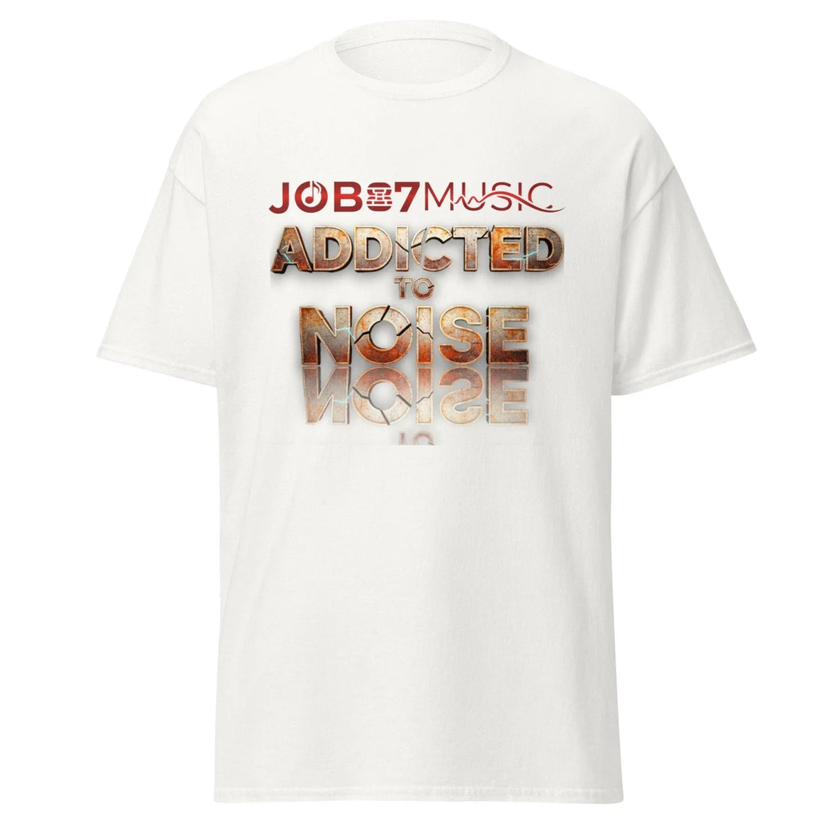 Addicted to Noise - job87music tee Unisex