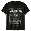 Made In 1966 Mens T Shirt 60th Birthday Gift Vintage sixty Year Old Unisex