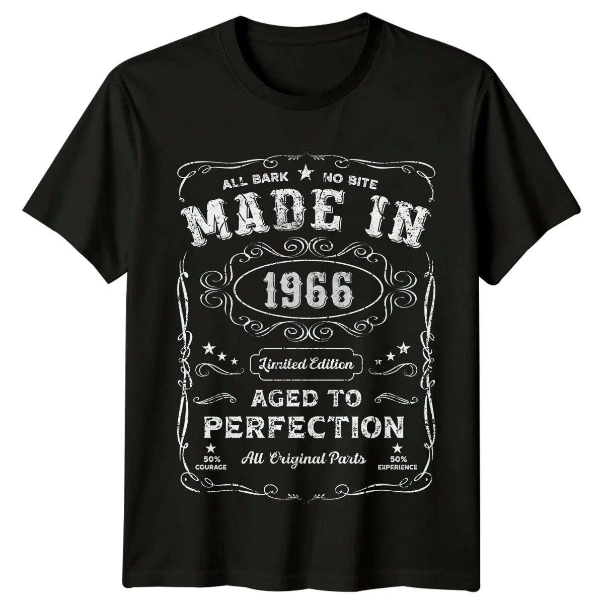 Made In 1966 Mens T Shirt 60th Birthday Gift Vintage sixty Year Old Unisex
