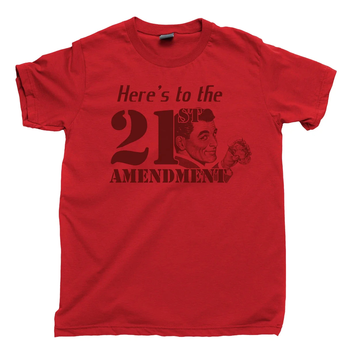 21st AMENDMENT Moonshine Whiskey Rum Tequila Vodka Bourbon 80 Proof T Shirt Tee Unisex