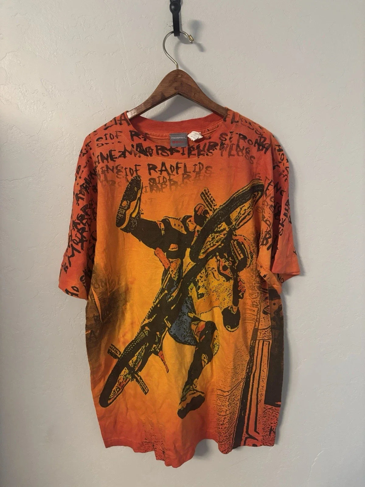 Vintage Pro Spirit Bmx Biking AOP Graphic Unisex