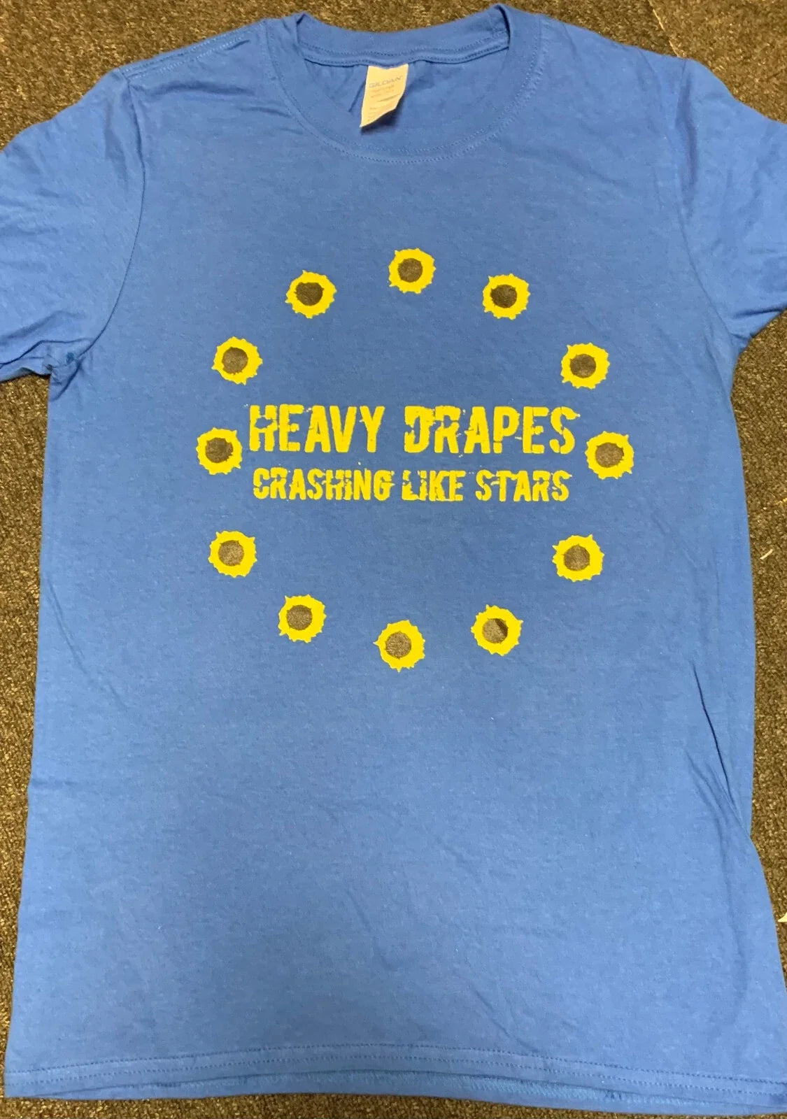 Heavy Drapes - Crashing Like Stars - Official * Last stock Unisex